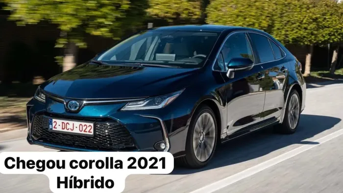 Corolla 2021 híbrido para retirada de peças .