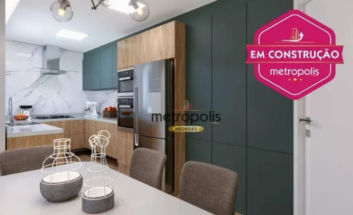 Apartamento com 2 dormitórios à venda, 38 m² por R$ 309.000,01 - Vila Luzita - Santo André