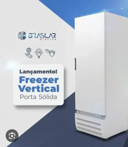 NZ. Freezer vertical BRASLAR 500 litros