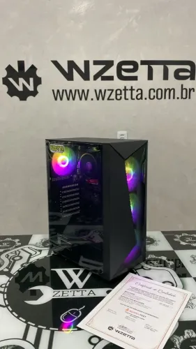 PC Gamer WZ Ryzen 5 5600GT, A520M, Ram 16GB, SSD 240GB, Fonte 500W 80+ Bronze - WZetta