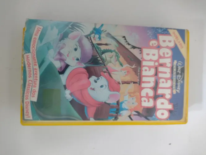 Vhs infantil Bernardo e Bianca