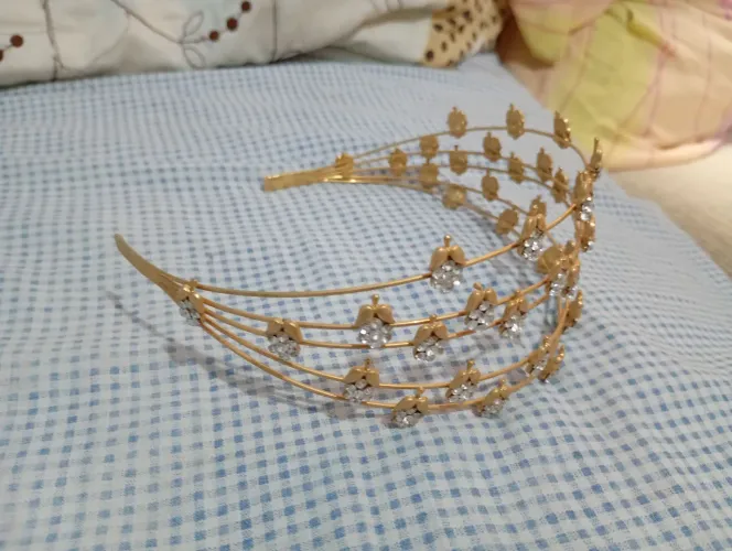 Tiara de cabelo de Pedrinhas de brilhante