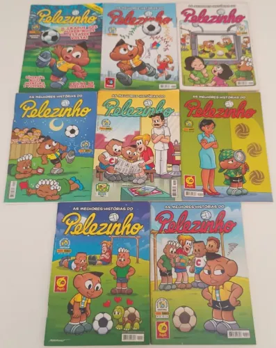 Lote - 8 Gibis - As Melhores Histórias do Pelezinho (Panini Comics)