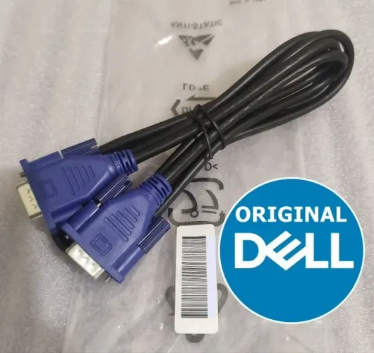 Cabo Vga Original Dell - 1080p 60Hz - 1.8 Metros - R$: 25,00 Cada - Novos OK