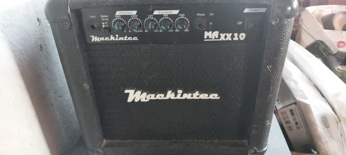 Amplificador Guitarra Mackintec Preto Maxx 10 15w
