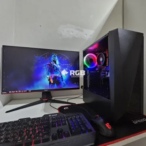 PC Gamer COMPLETO RYZEN 5 +  RX Vega + 1 ano de garantia e em até 12x