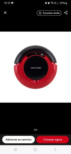 Aspirador de Pó Robô Multilaser HO041 - Limpeza Automática