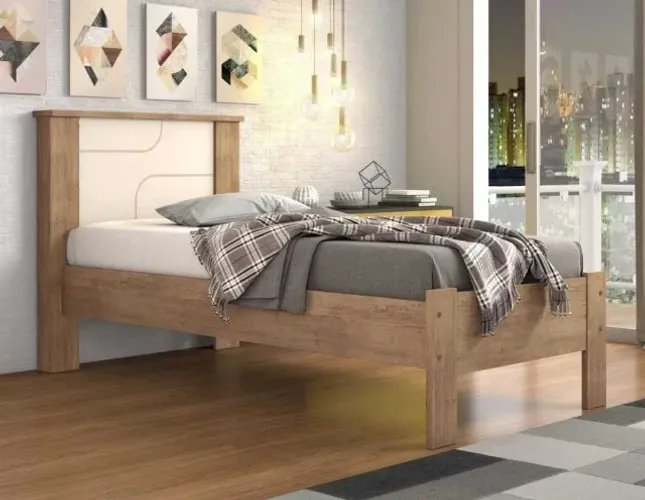 Cama Solteiro Pérola Conquista