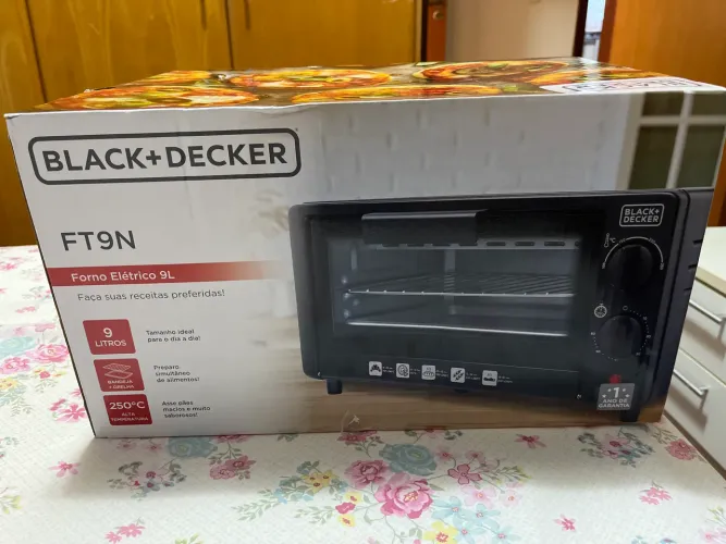 Forno Elétrico Black Decker 9L FT9N