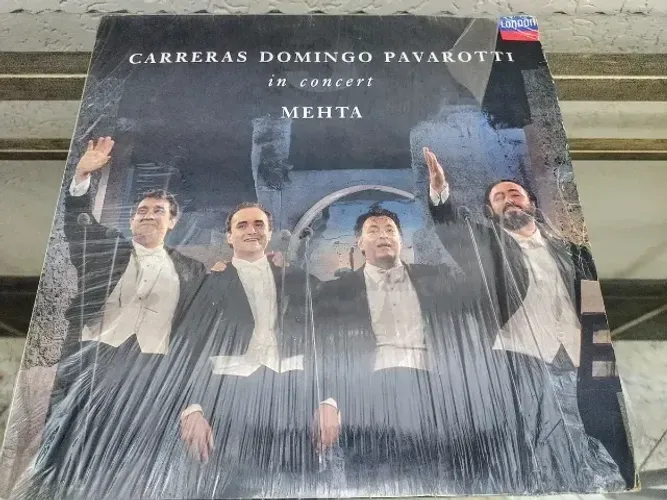 Vinil Carreras Domingo Pavarotti In Concert - London
