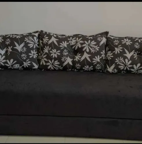 Sofá- Cama Estampado Em Vários Cores 