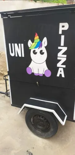 Carrinho de Pizza + Forno