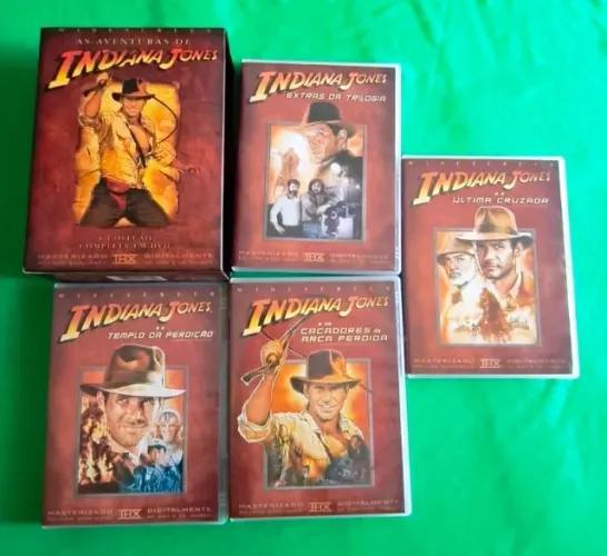 Dvd Box As Aventuras De Indiana Jones (Usado)