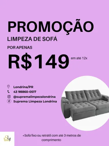 Sofá limpissimo 