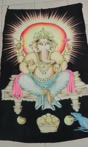 Quadro Decorativo Ganesha Indiano