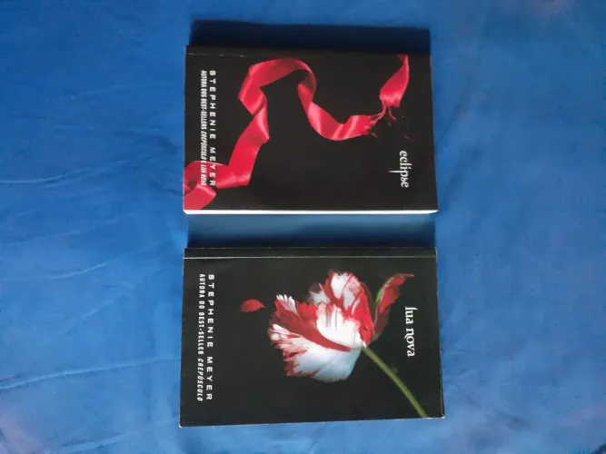 Livros da Saga Crepúsculo - Lua Nova e Eclipse