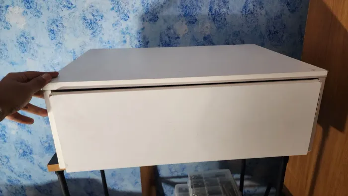 Gaveteiro branco para organização