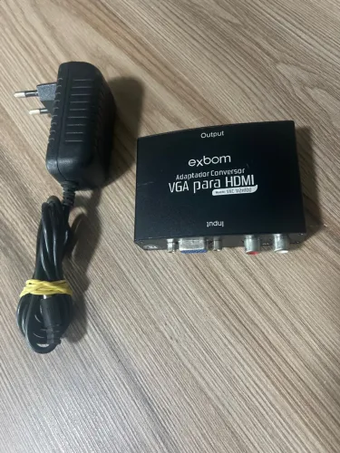Adaptador Conversor VGA para HDMI Exbom
