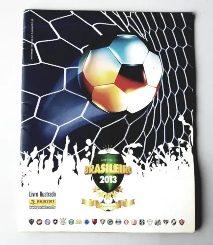 Colecionável - Álbum Figurinhas - Campeonato Brasileiro 2013 - Com 296 Figurinhas - 2013