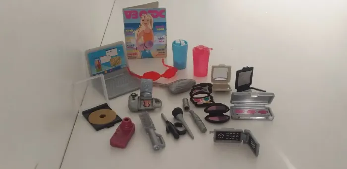 Barbie My Scene kit miniaturas coleção mattel