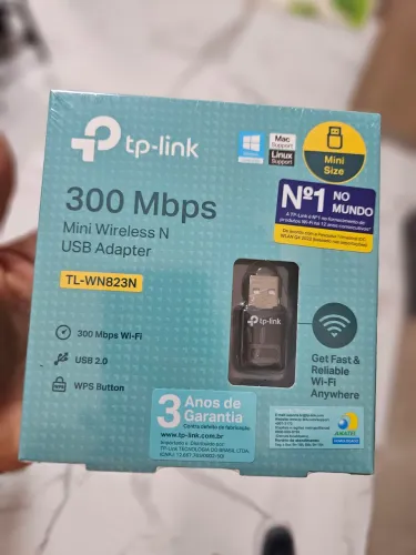 Adaptador Wi-Fi USB TP-Link 300 Mbps TL-WN823N