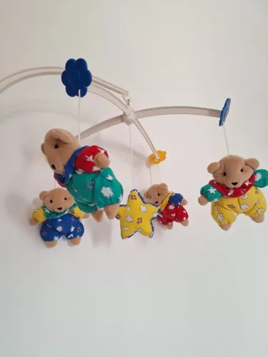 Lindo Móbile infantil de ursinhos 