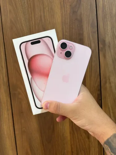 iPhone 15 rosa 128gb novo / a melhor loja é aqui