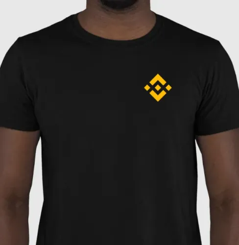 Camiseta Binance BNB logo logotipo - Camisetas Criptomoedas Estampadas Cripto