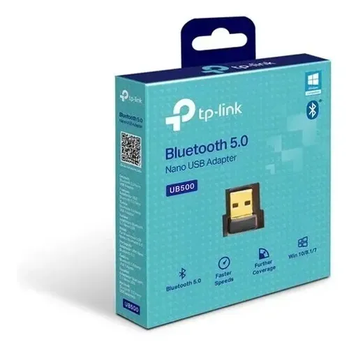 Adaptador Nano USB Bluetooth 5.0 - TP-Link UB500 - Loja Coimbra Computadores Entregamos