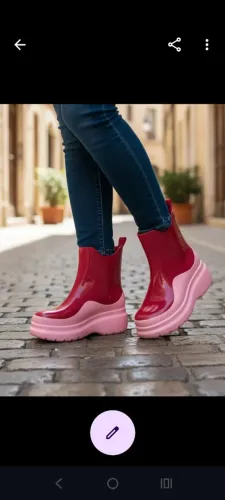 Bota Melissa Gripe Boot 33 