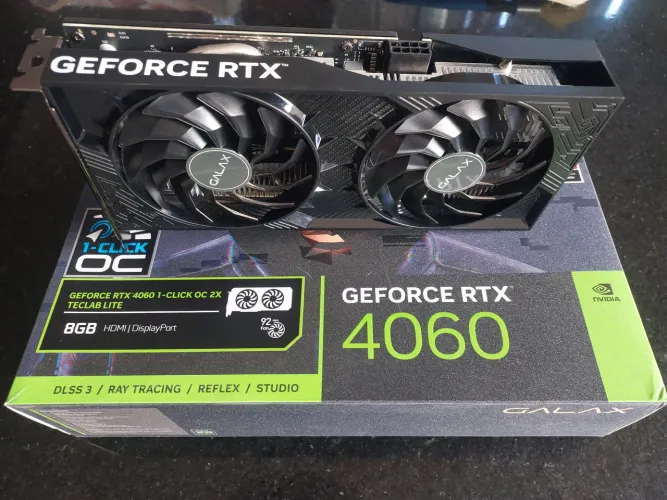 LPlaca de Vídeo Galax GeForce RTX 4060 8GB