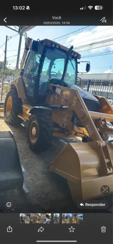 Trator Caterpillar 416E ANO 2014