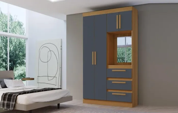 GUARDA-ROUPA SOLTEIRO.