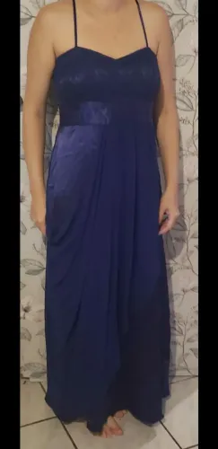 Vestido Azul Elegante