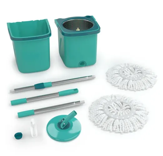 Kit de Limpeza FlashLimp Mop7824 Giratório Completo