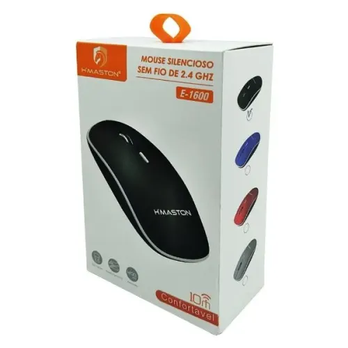 Mouse sem fio Recarregável Bluetooth