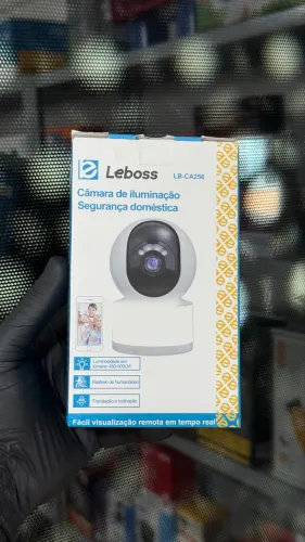 Baba eletrônica câmera de segurança Wi-Fi com monitoramento remoto 
