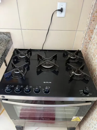 Fogão 5 Boca - Atlas (Conservado)