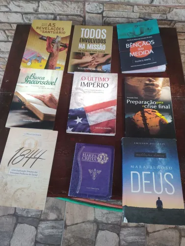 Coleção de Livros Religiosos e Cristão Diversos