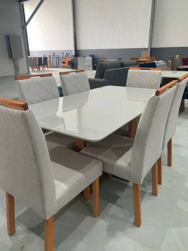 Conjunto de Mesa de 6 Lugares