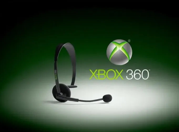 Headset  Original Microsoft Xbox 360 com controle de volume na embalagem original  