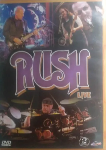 DVD DUPLO RUSH LIVE