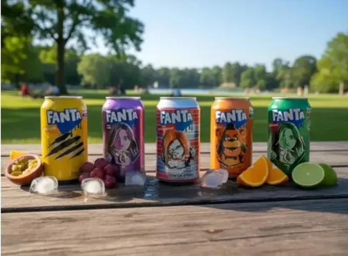 Kit 5 Latas Fanta Halloween 2025 Edição Limitada HallowenKit 5 Latas Fanta Halloween 2025 