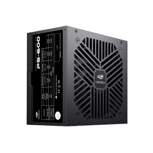 Fonte ATX 600W Real C3Tech PS-600BK - WZetta