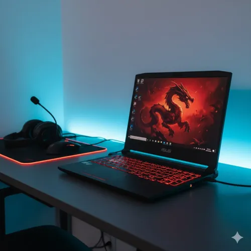 Notebook Gamer ASUS TUF Gaming FX505DY - Perfeito para Trabalho Com Edição