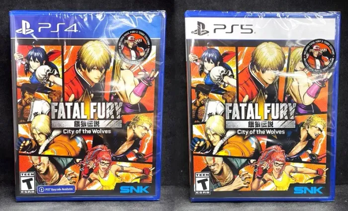 Fatal Fury City of the Wolves PS5 OU PS4 Special Edition LACRADO - (VALORES NA DESCRIÇÃO)