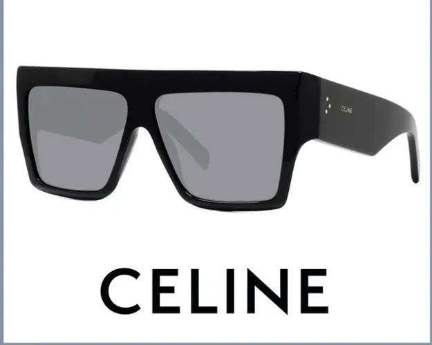 Óculos de Sol Céline ZZ Top CL41756/S - NOVO - Completo