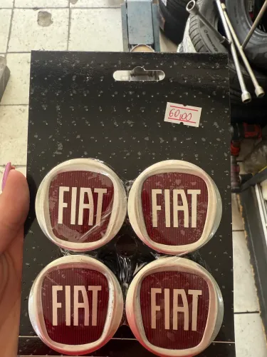Sub calotas de rodas Fiat 48mm