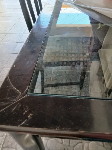 Mesa de material usada