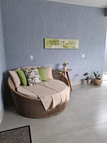 CHAISE DE CORDA NÁUTICA - TECIDO IMPERMEÁVEL 